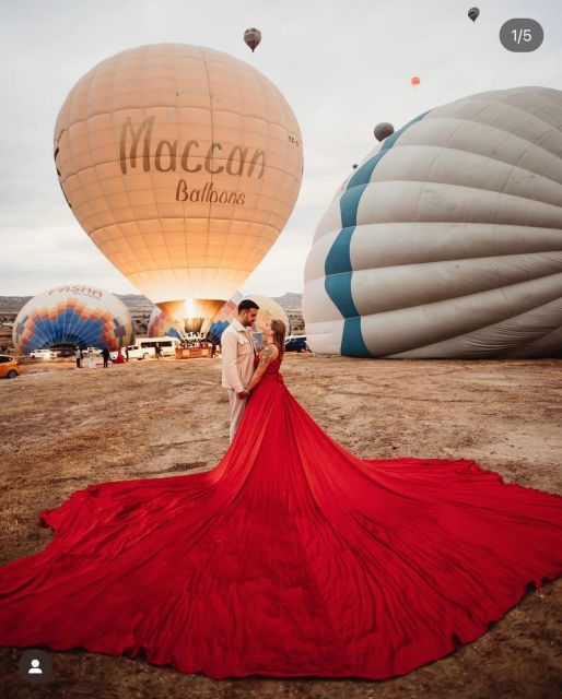 Cappadocia's Skyline Photoshoot With Hot Air Balloon - Dress Options for Photoshoot