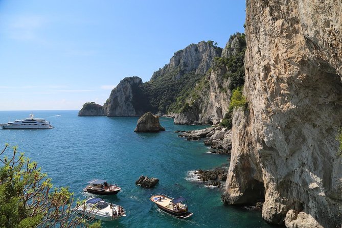 Capri Island Boat Tour From Rome by Train - Meeting Point and Start Time