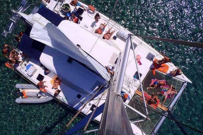 Catamaran Full Day Cruise: Poliegos - Kleftiko - Culinary Delights on Board