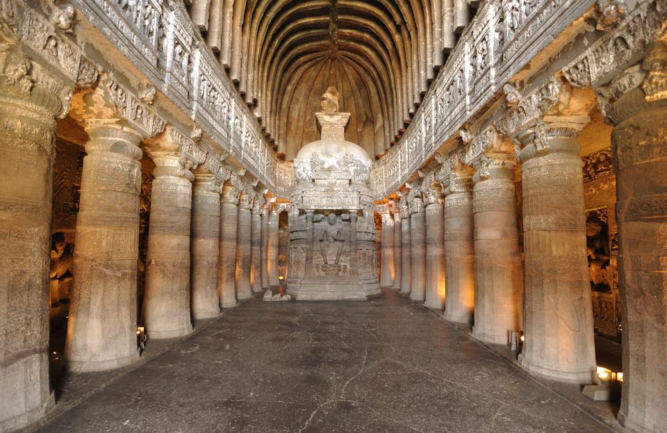 Caves in Aurangabad Private Full-day Sightseeing Tour - Detailed Description