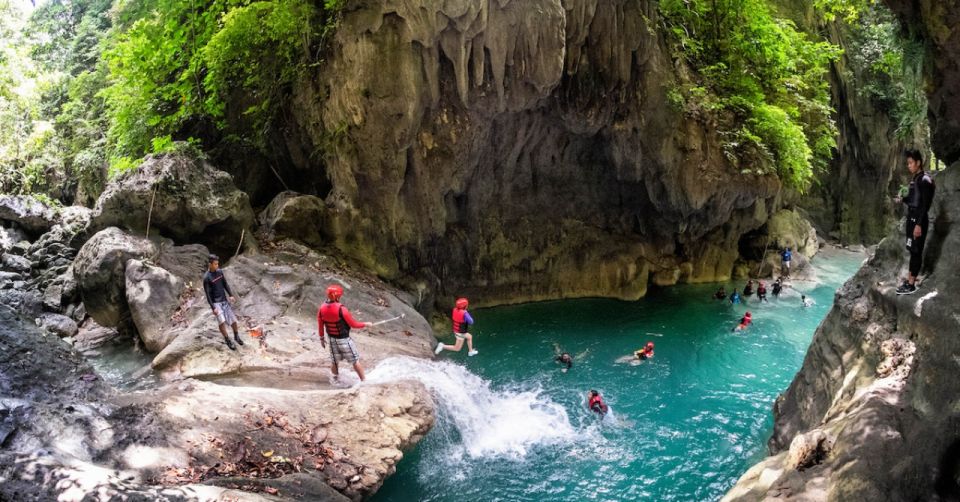 Cebu:CanyoneeringKawasanFalls,Mantayupan Falls and MoalBoal - Inclusions