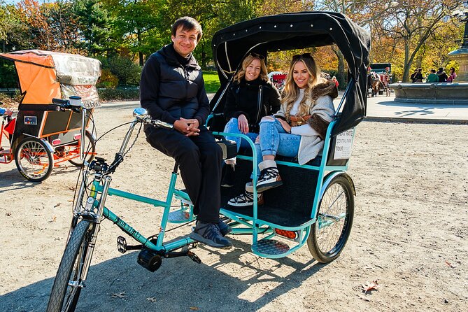 Central Park Private Pedicab Tour (60 Mins) - Inclusions and Services