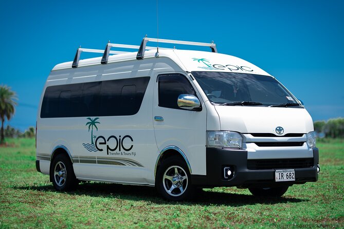 CFC APPROVED Private Arrival Transfer - Nadi Airport to Volivoli or Wananavu Rst - Inclusions