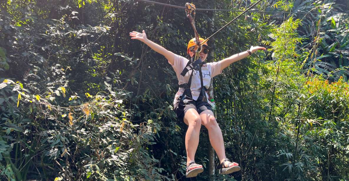 Chiang Mai: Sky Hawk Zip Lining With Transfer & Buffet Lunch - Activity Experience