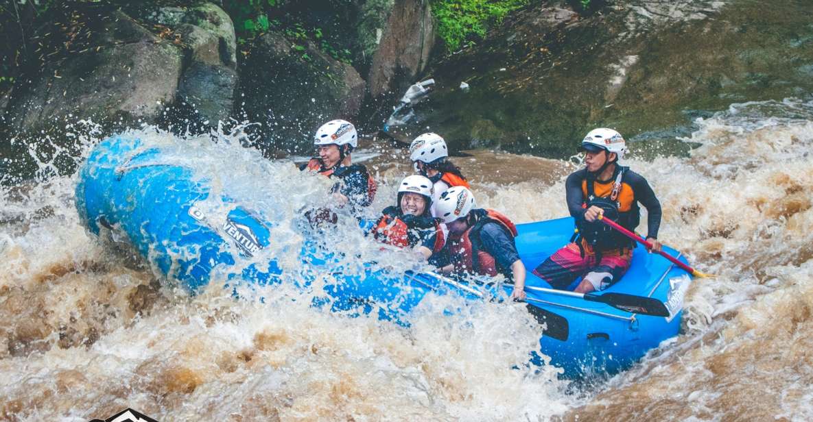 Chiang Mai: Whitewater Rafting and Waterfall Trekking Tour - Experience Highlights