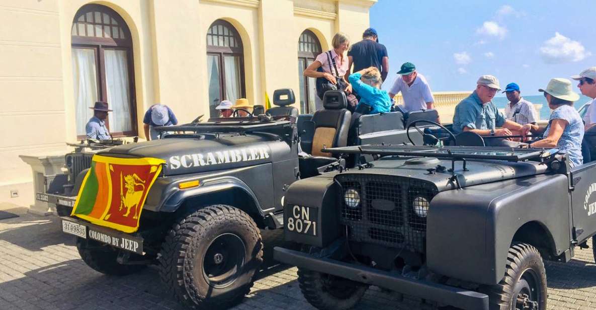 Colombo: City by World War Jeep Private Tour - Jeep Experience