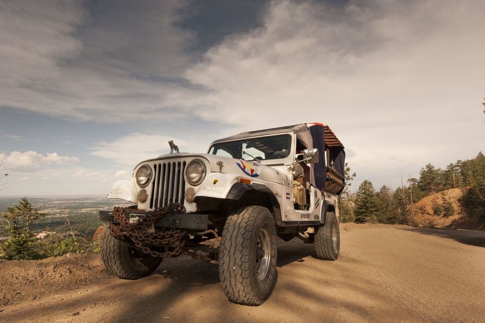 Colorado Springs: Garden of the Gods and Foothills Jeep Tour - Inclusions and Experience