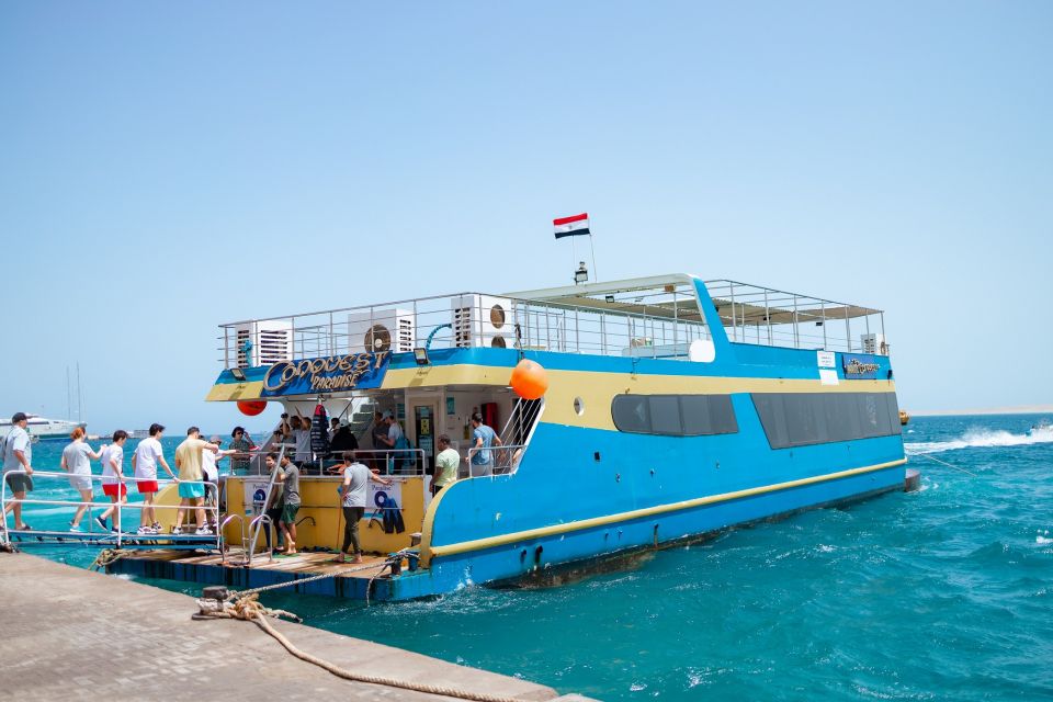 Conquest 2 Hour Semi Submarine With Snorkeling From Hurghada - Tour Description