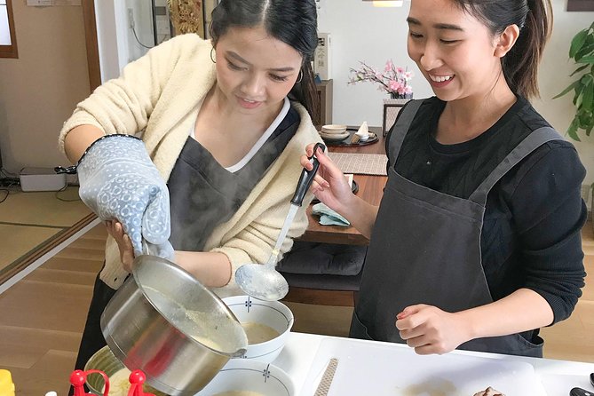 Cook Homestyle Ramen and Gyoza From Scratch - Ramen Broth Preparation Steps
