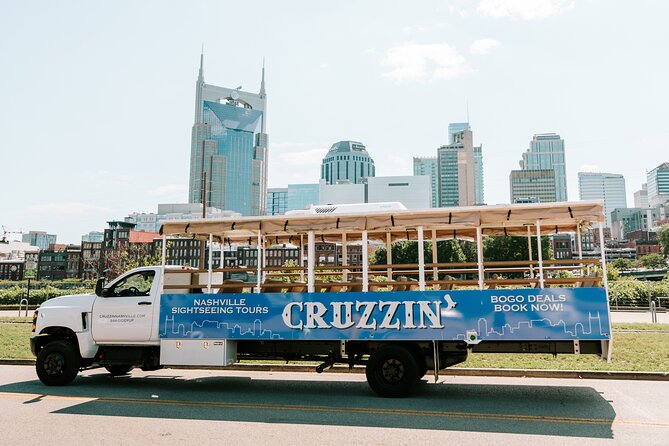 Cruising Nashville Narrated Sightseeing Tour by Open-Air Vehicle - Inclusions