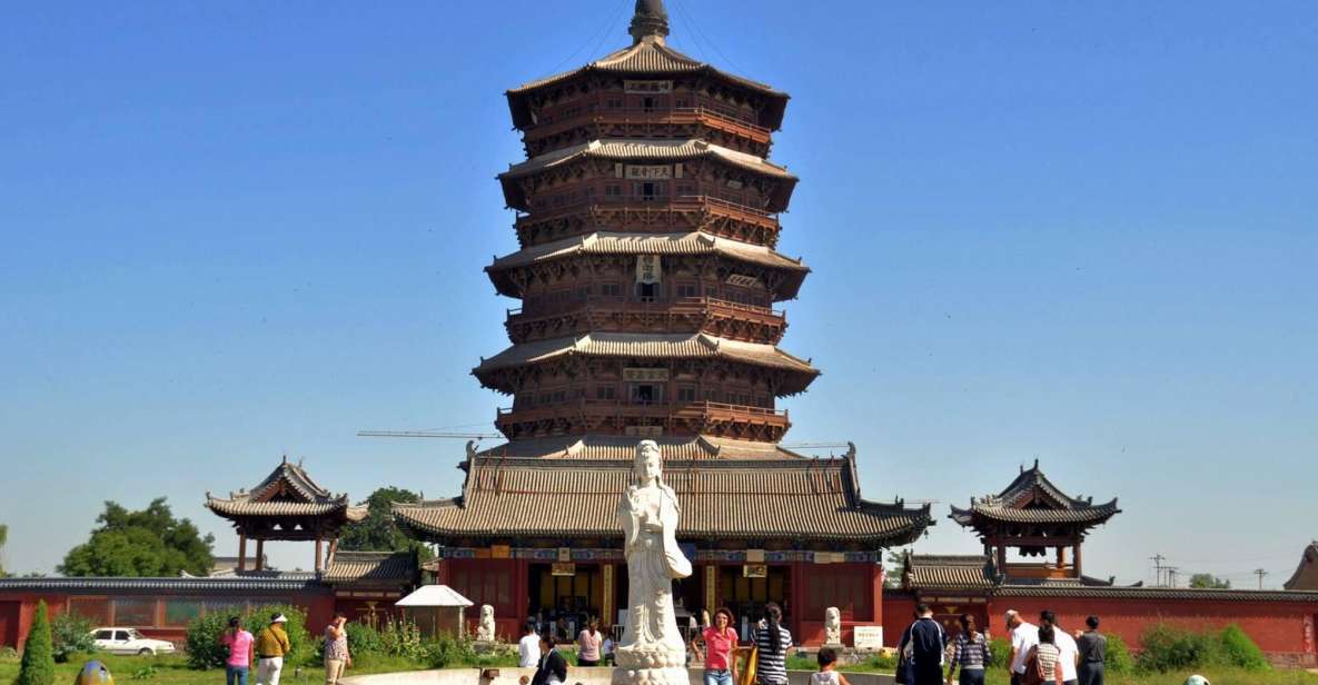 Datong Yungang Grottoes Hanging Temple Wooden Pagoda by Car - Tour Highlights