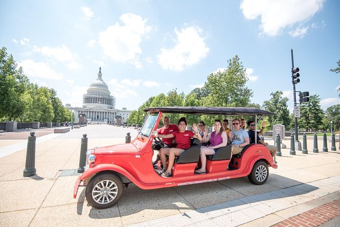 DC Monuments and Capitol Hill Tour by Electric Cart - Tour Experience