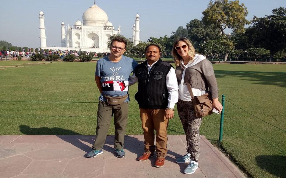 Delhi: Private Sunrise Taj Mahal & Agra Fort Tour By Car - Included Services