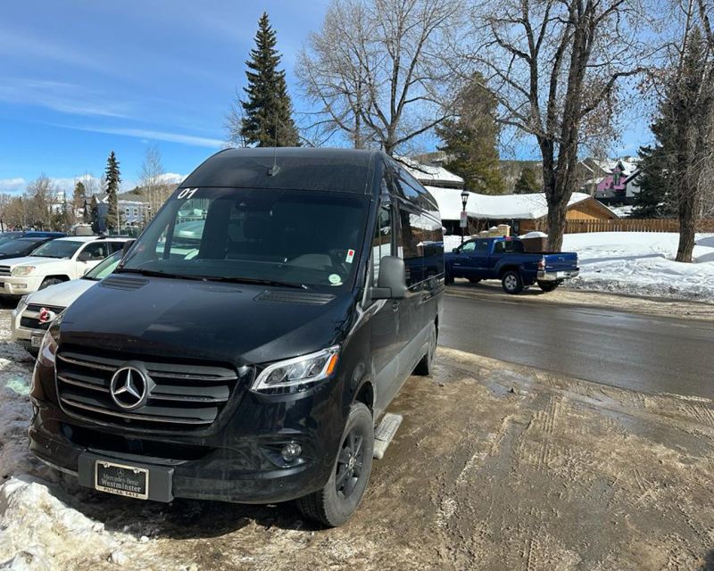 Denver Airport Transfer To/From Aspen for 6-14 Sprinter Van - Service Features and Experience