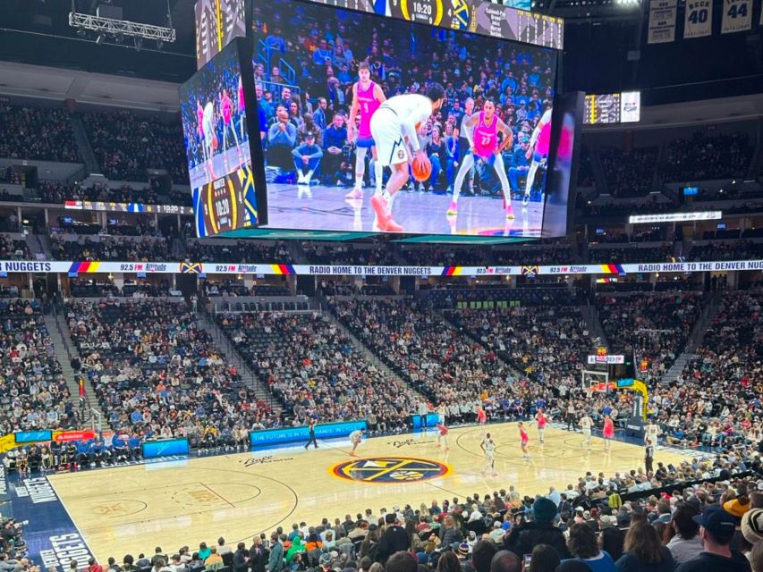 Denver: Denver Nuggets NBA Game Ticket at Ball Arena - Experience Highlights