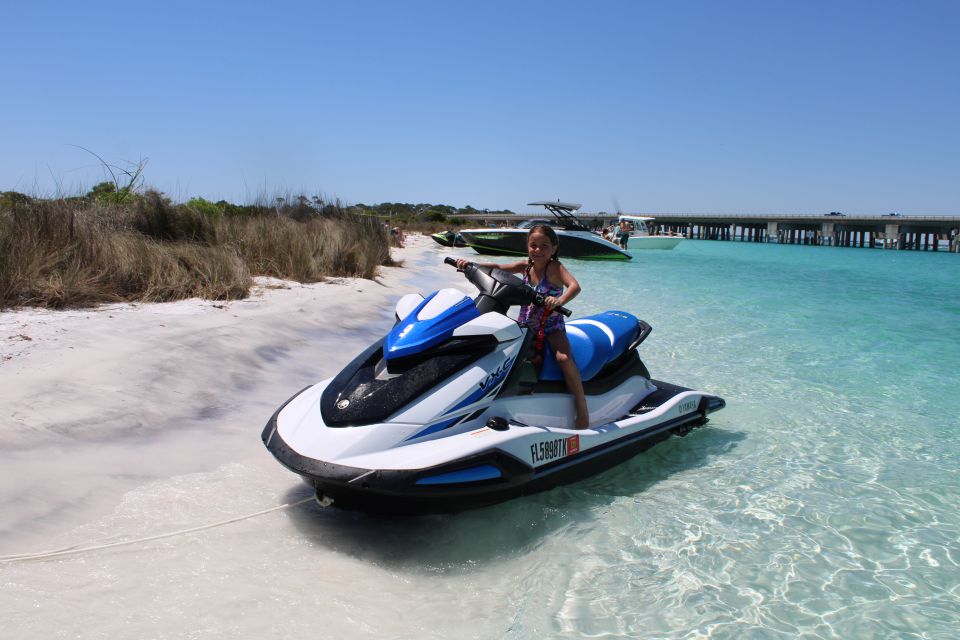 Destin and Fort Walton Beach Jet Ski Rental - Duration, Location, and Check-in Information