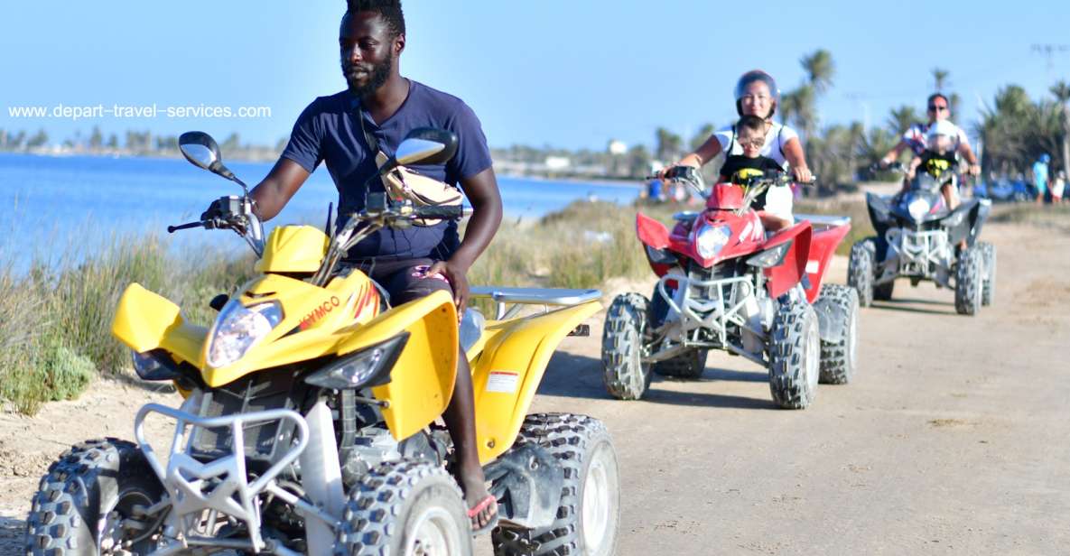 Djerba: 3 Hour Guided Quad Bike Ride With Blue Lagoon - Highlights of the Blue Lagoon Experience