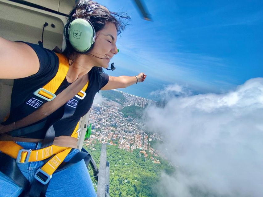 DOORS off HELICOPTER FLIGHT - Rio De Janeiro - Flight Experience