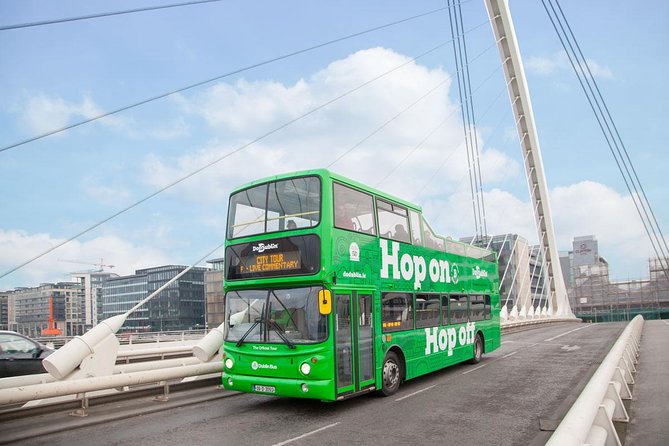 Dublin Hop-On Hop-Off Bus Tour With Guide and Little Museum Entry - Dublin Landmarks and Attractions