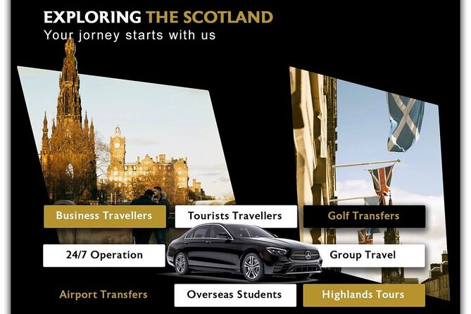 Edinburgh Airport to City Centre (3 Pax 3 Lug) - Transportation Modes and Recommendations