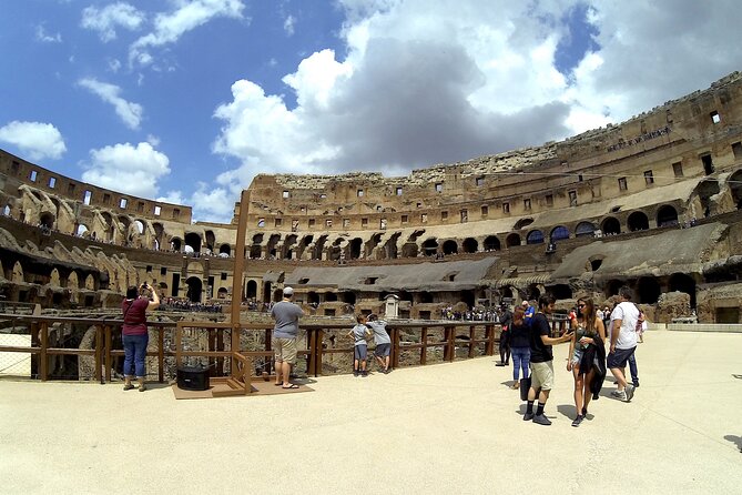 Exclusive Tour Colosseum Arena With Archeologist & Roman Forum - Fast-Track Access and Arena Entry