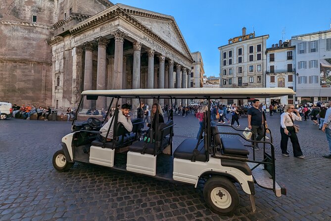 Explore Rome via Golf Car Private Tour - Inclusions and Logistics