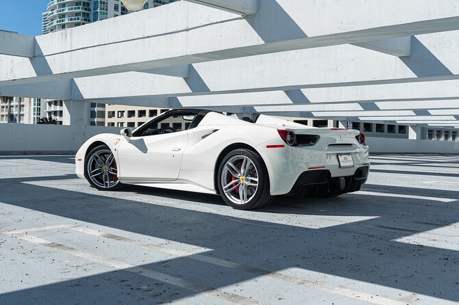 Ferrari 488 Spider - Supercar Driving Experience Tour in Miami, FL - Luxury Supercar Test Drive Opportunity