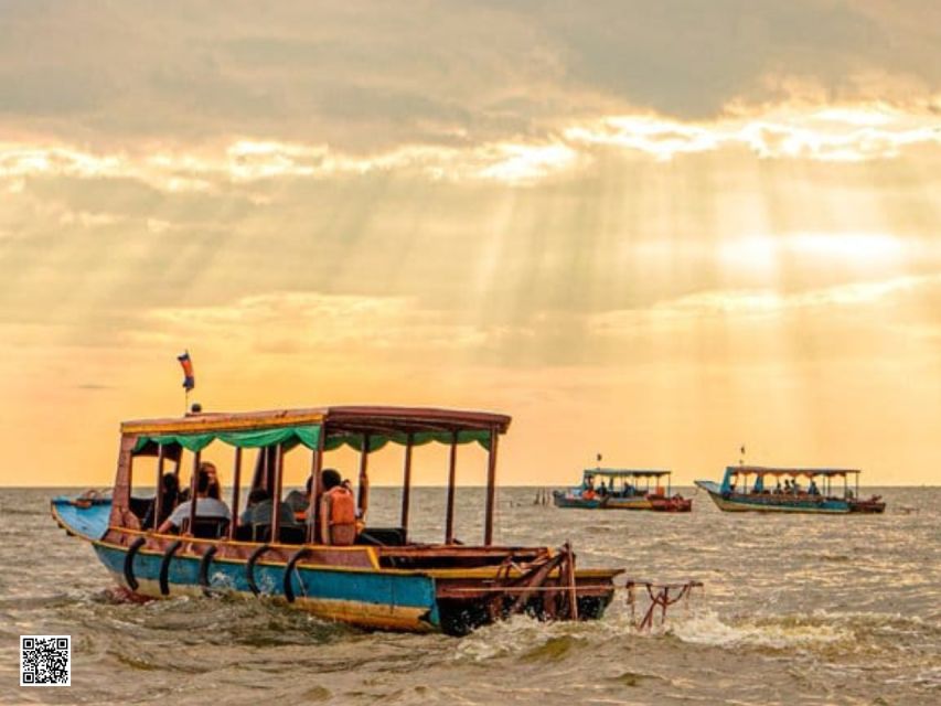 Floating Village Cruise at Tonle Sap Lake & Street Food Tour - Booking Information