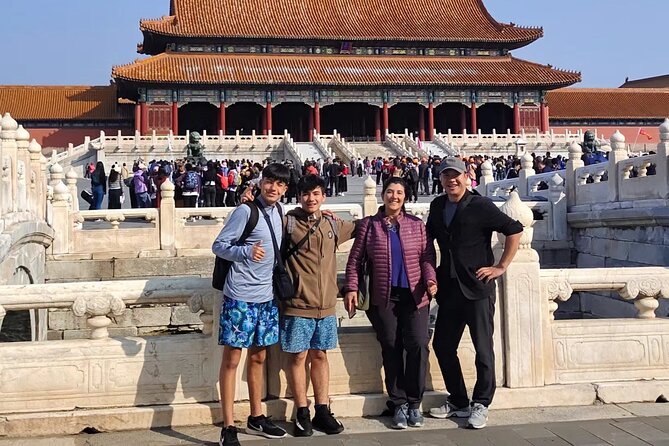 Forbidden City, Mutianyu Great Wall Mini Group Tour With Lunch - Itinerary Overview