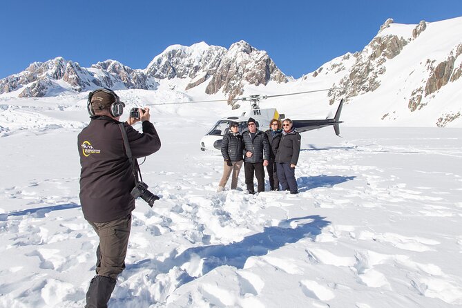 Franz Josef Glacier and Snow Landing (Allow 20 Minutes - Departs Franz Josef) - Departure Details
