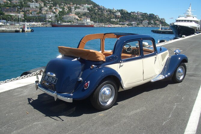 French Riviera Private Vintage Car Tour From Nice - Booking Process