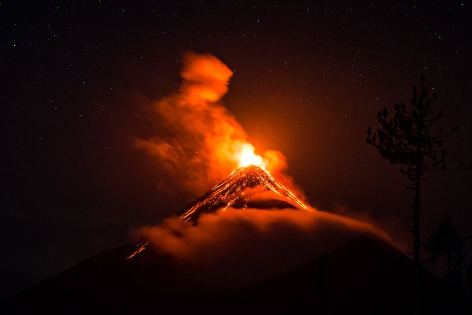 From Antigua: 2-Day Acatenango Volcano Hiking Tour With Food - Entrance Fees and Availability