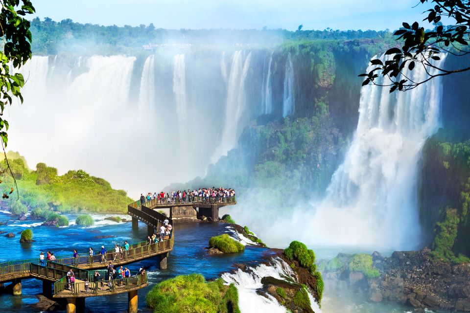 From Argentina: Iguazu Falls Brazil Side & Itaipu Dam - Highlights