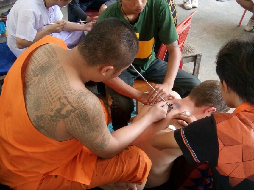 From Bangkok: Holy Tattoo Experience at Wat Bang Phra - Experience Highlights