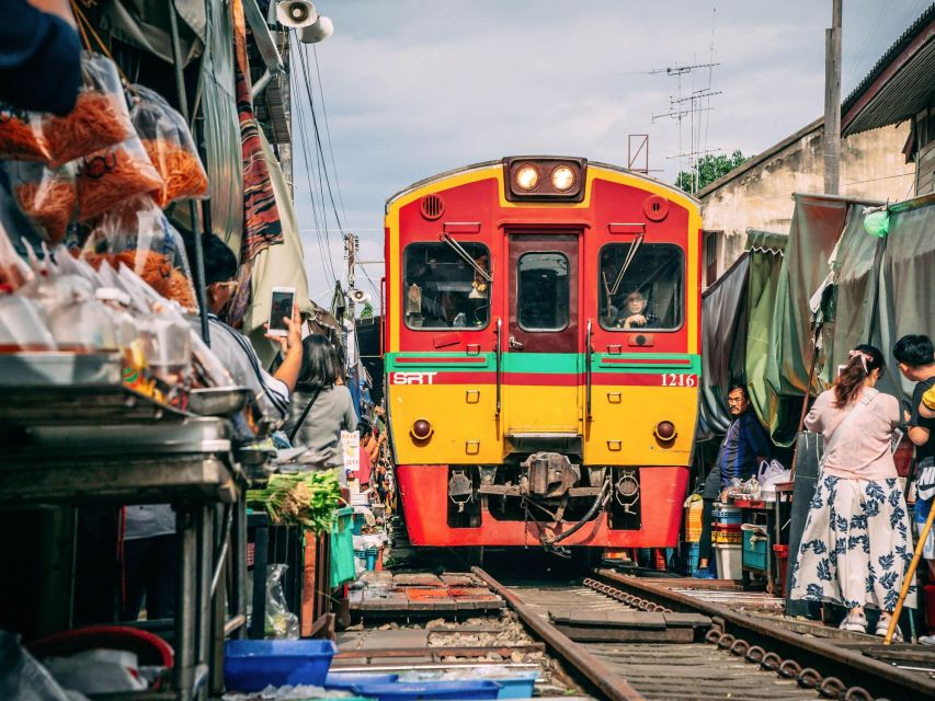 From Bangkok: Maeklong Railway and Floating Market Day Tour - Highlights