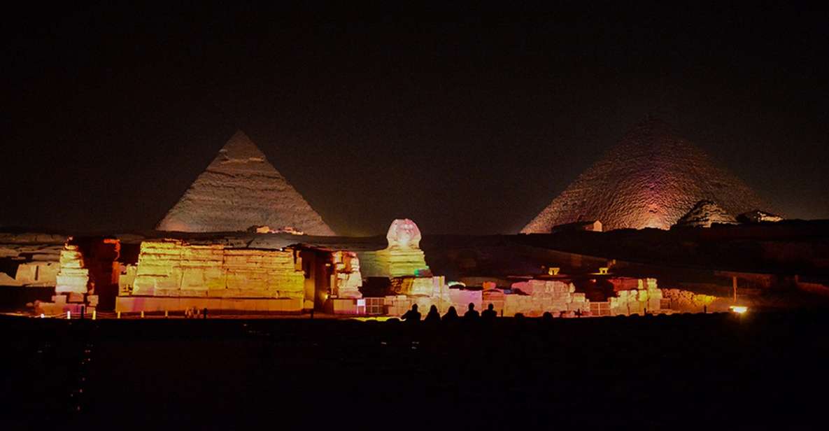 From Cairo: Giza Pyramids Tour With Light Show and Transfer - Booking Information