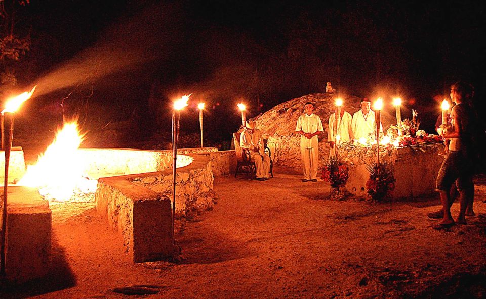 From Cancún: Mayan Temazcal Purification Ceremony at Night - Experience Description