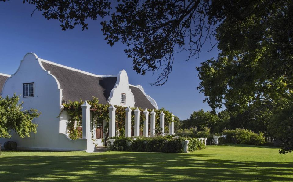 From Cape Town: Stellenbosch Four Estate Full-Day Wine Tour - Booking Details