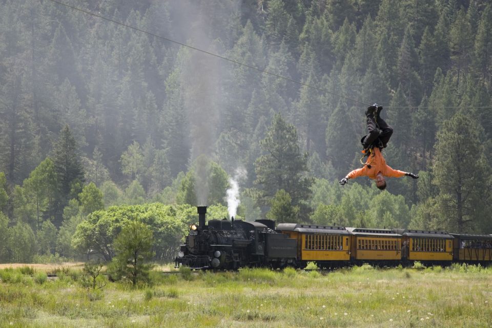 From Durango: Narrow Gauge Railroad & Ziplining With Dining - Experience Highlights