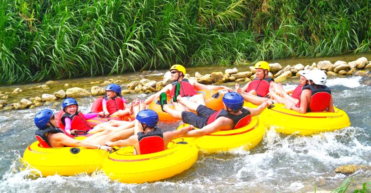 From Falmouth: Waterfalls, Blue Hole and River Tubing Tour - Experience Highlights