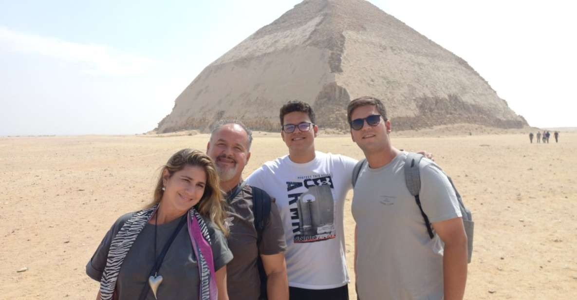 From Giza & Cairo: Pyramids, Sakkara & Dahshur Private Tour - Itinerary Highlights