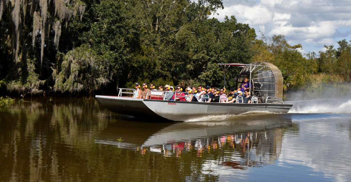 From Lafitte: Swamp Tours South of New Orleans by Airboat - Experience Highlights