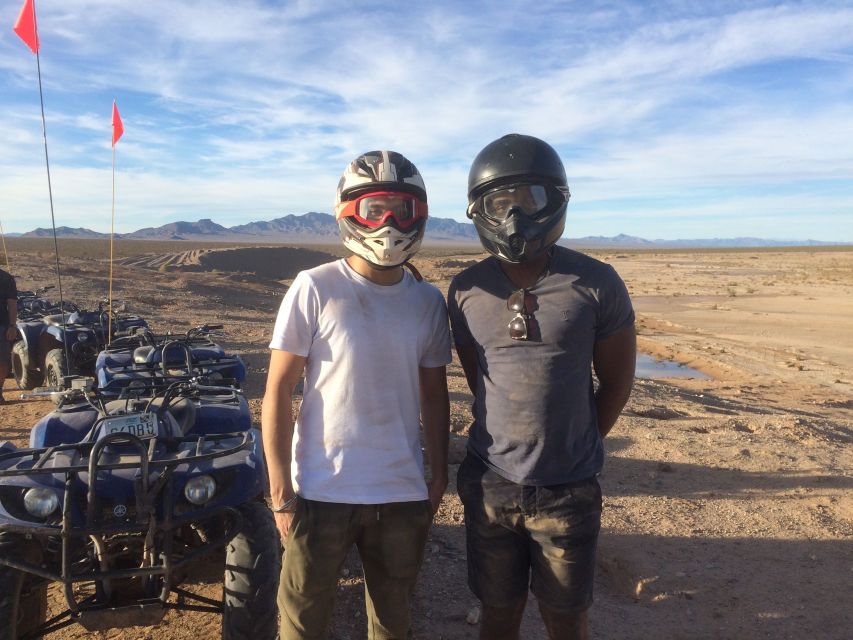 From Las Vegas: Nellis Dunes ATV Tour With Shuttle Transfer - Tour Description