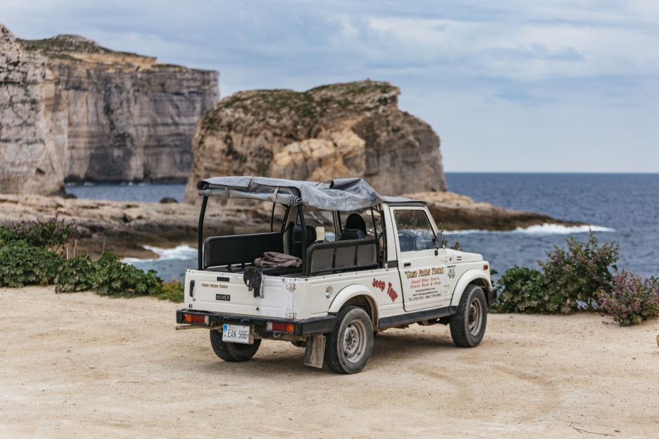 From Malta: Gozo Full-Day Jeep Tour With Lunch and Boat Ride - Cancellation Policy and Pickup Locations