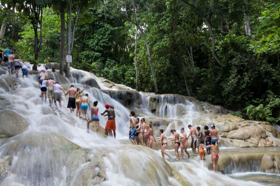 From Ocho Rios: Bamboo Beach Club & Dunn's River Falls - Activity Duration and Details