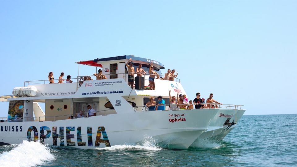 From Portimão: Catamaran Cruise to Benagil Caves With BBQ - Ticket Information