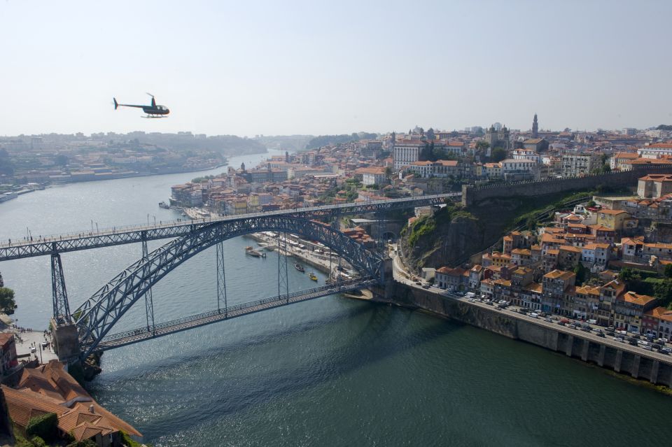 From Porto: City and Douro River Helicopter Sightseeing Tour - Booking Details