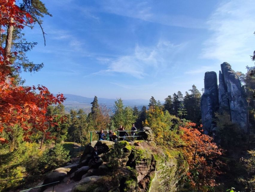 From Prague: Hike, Castle and Brewery in Bohemian Paradise - Explore Prachov Rocks Sandstone Towers