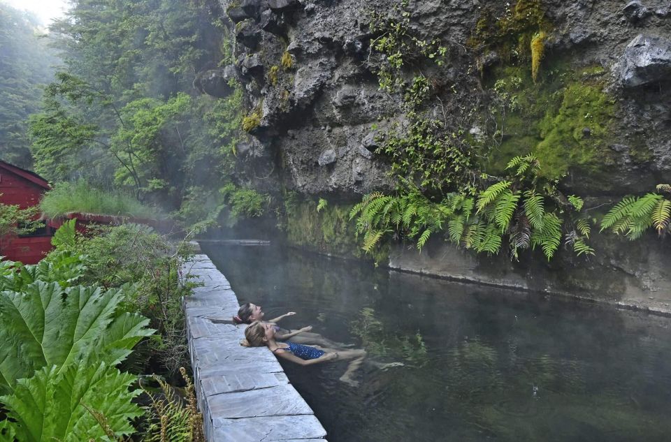 From Pucón: Geometric Hot Springs - Itinerary