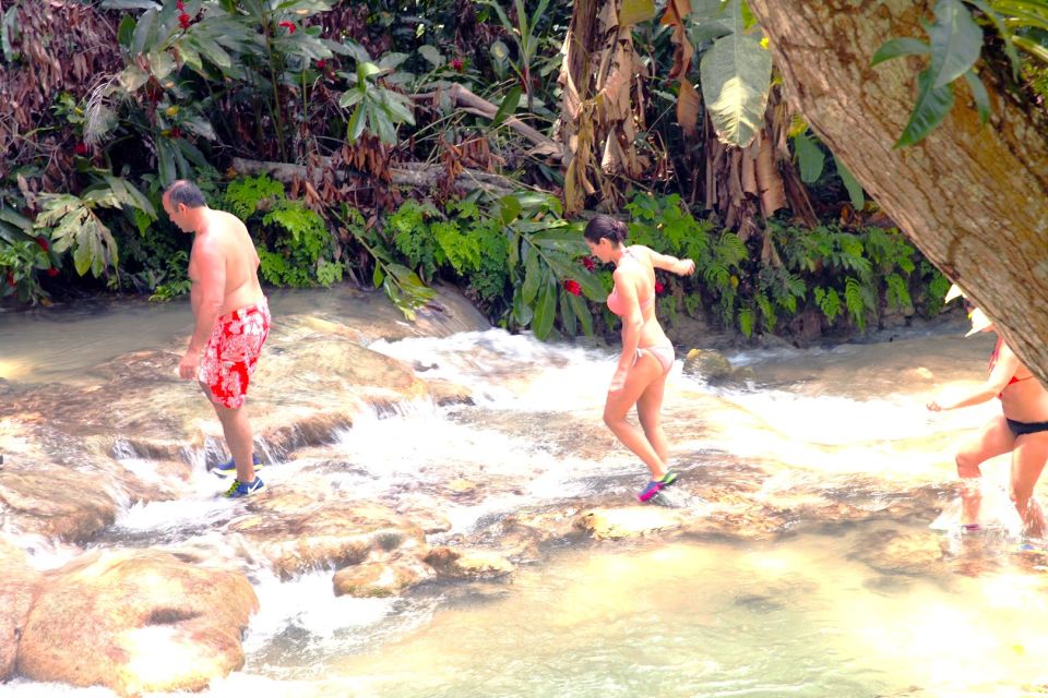 From Runaway Bay: Dunn's River Falls and Blue Hole Day Trip - Blue Hole Adventure Highlights